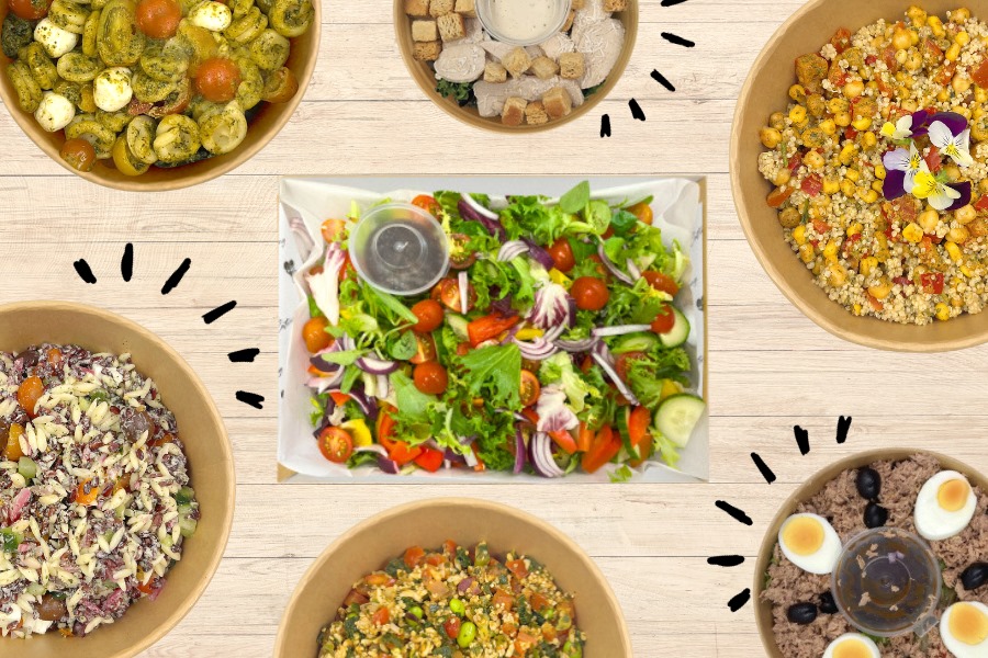 Sharing and Individual Salads